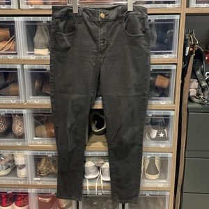 American Eagle jeans. Size 12 short - the style is super super stretch